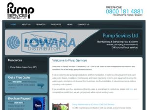 Pump Manufacturers UK Pump Services (Camberley) Ltd